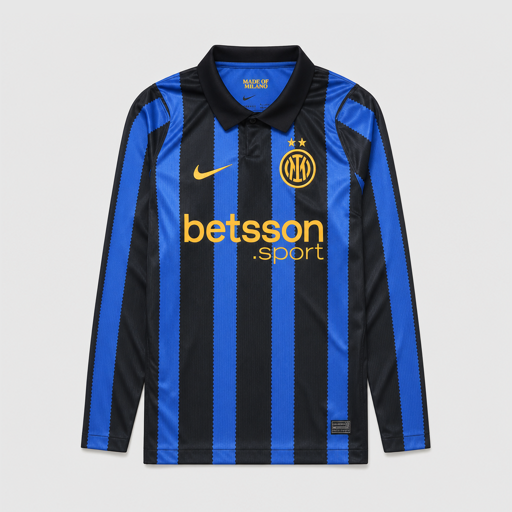 Inter Jersey Home Long Sleeve Fan 26/27