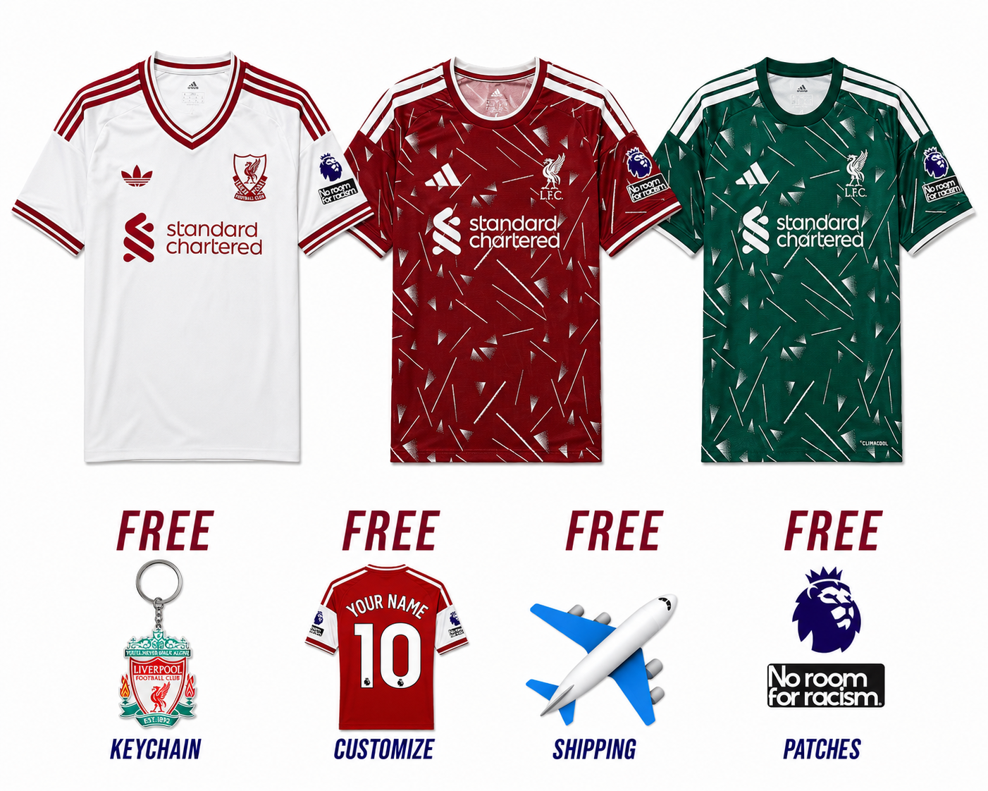 Combo Liverpool Home Away Goalkeeper 2026/27