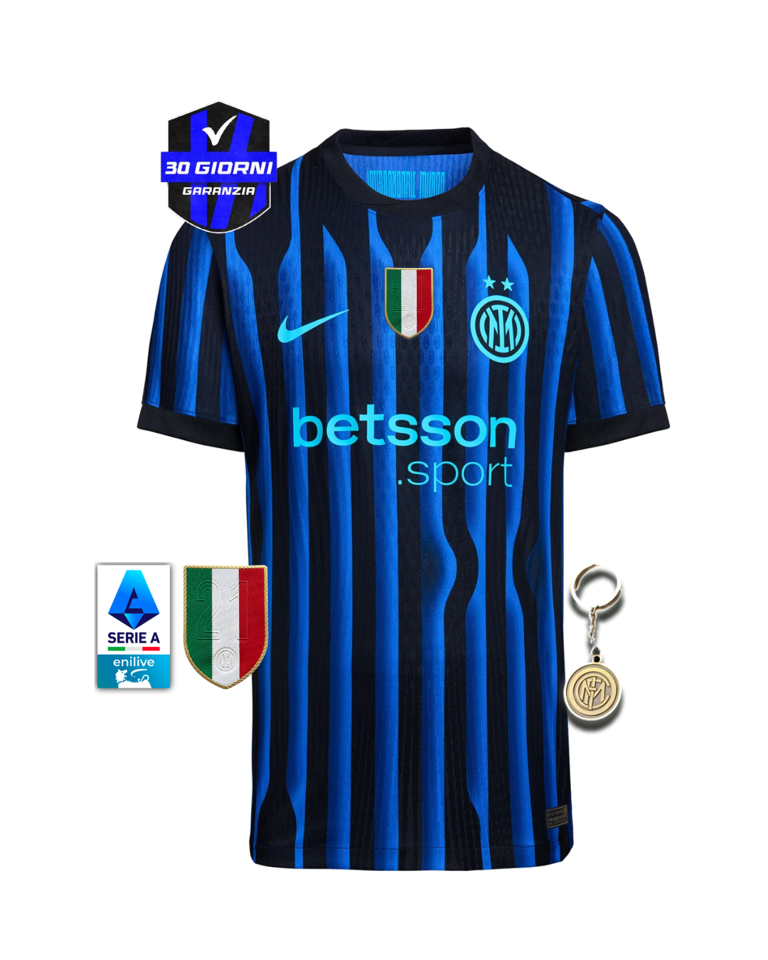 INT Maglia Home 25/26 Player + Scudetto