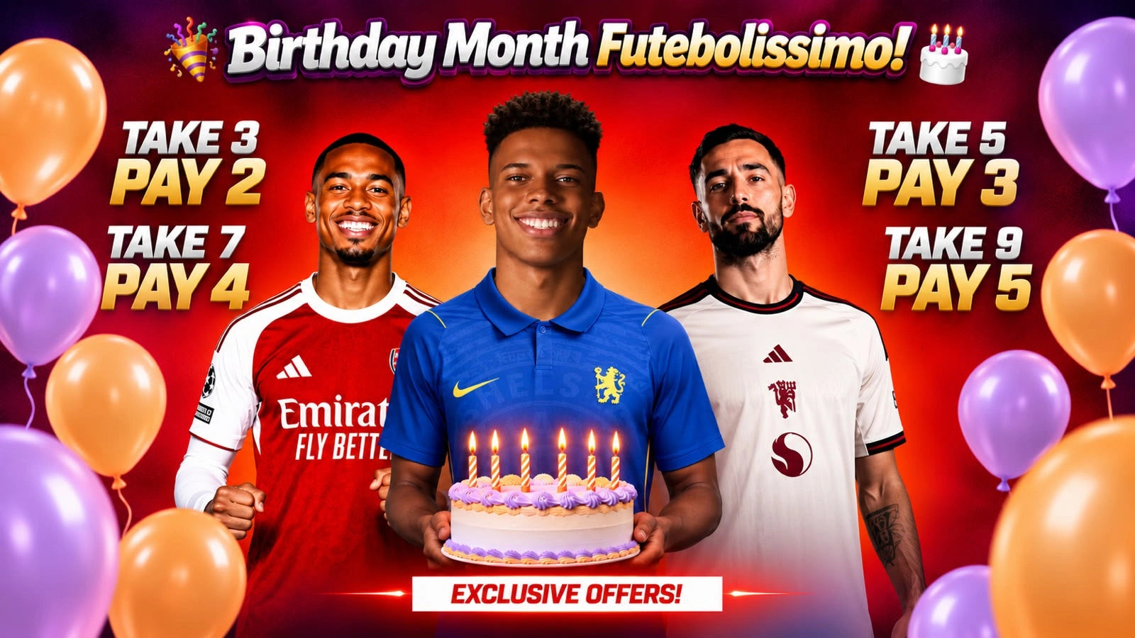 Futebolíssimo — store anniversary
