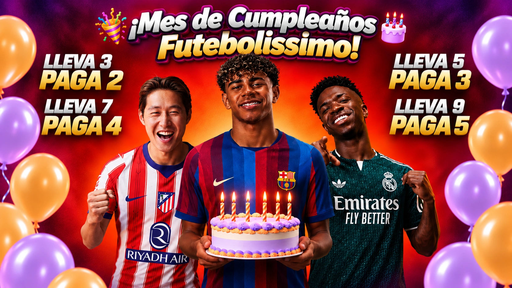 Futebolíssimo — aniversario de la tienda