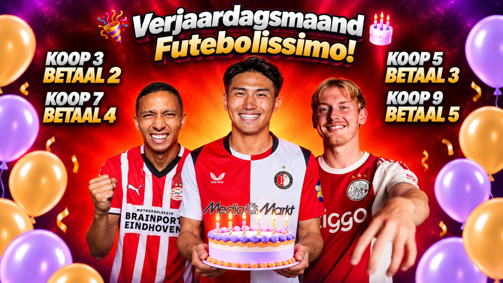 Futebolíssimo — winkelverjaardag